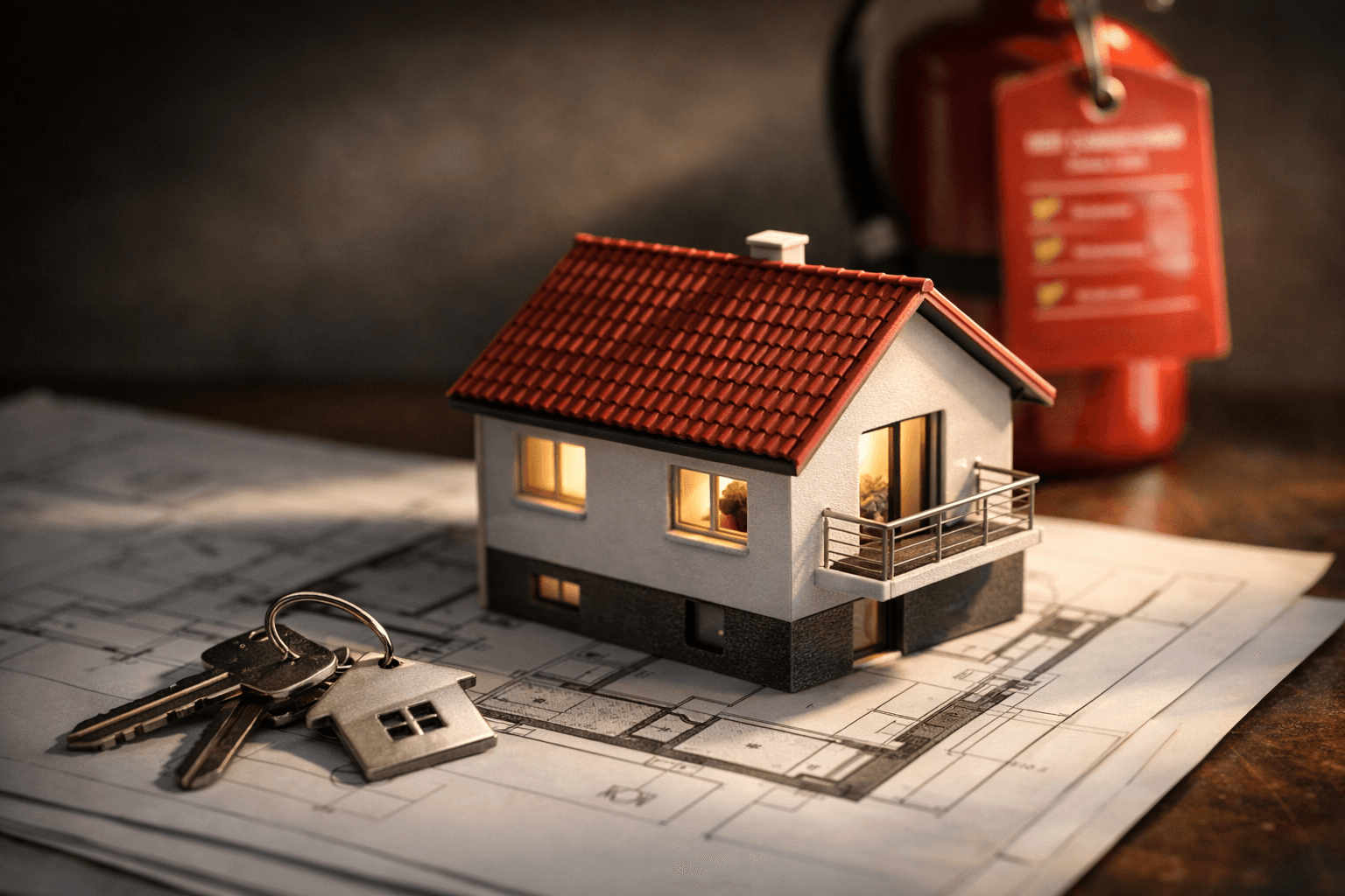 certificado de licença do corpo de bombeiros para imóveis menores