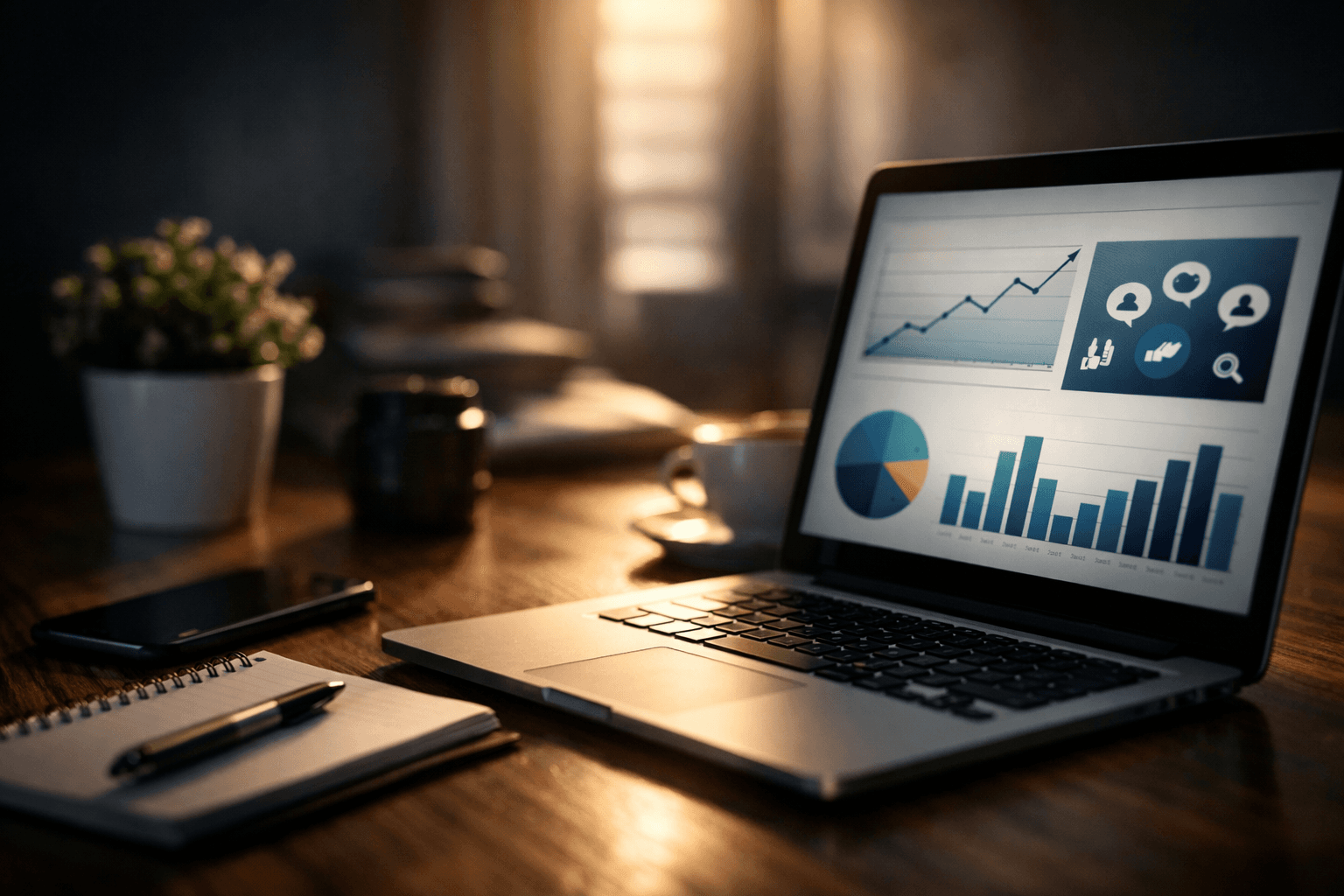 Escritório de legalização usando estratégias de marketing digital